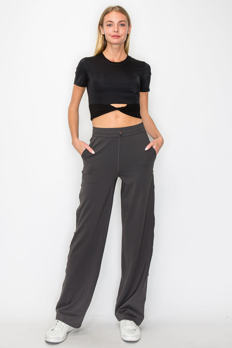 Essential Wide-Leg Lounge Pants