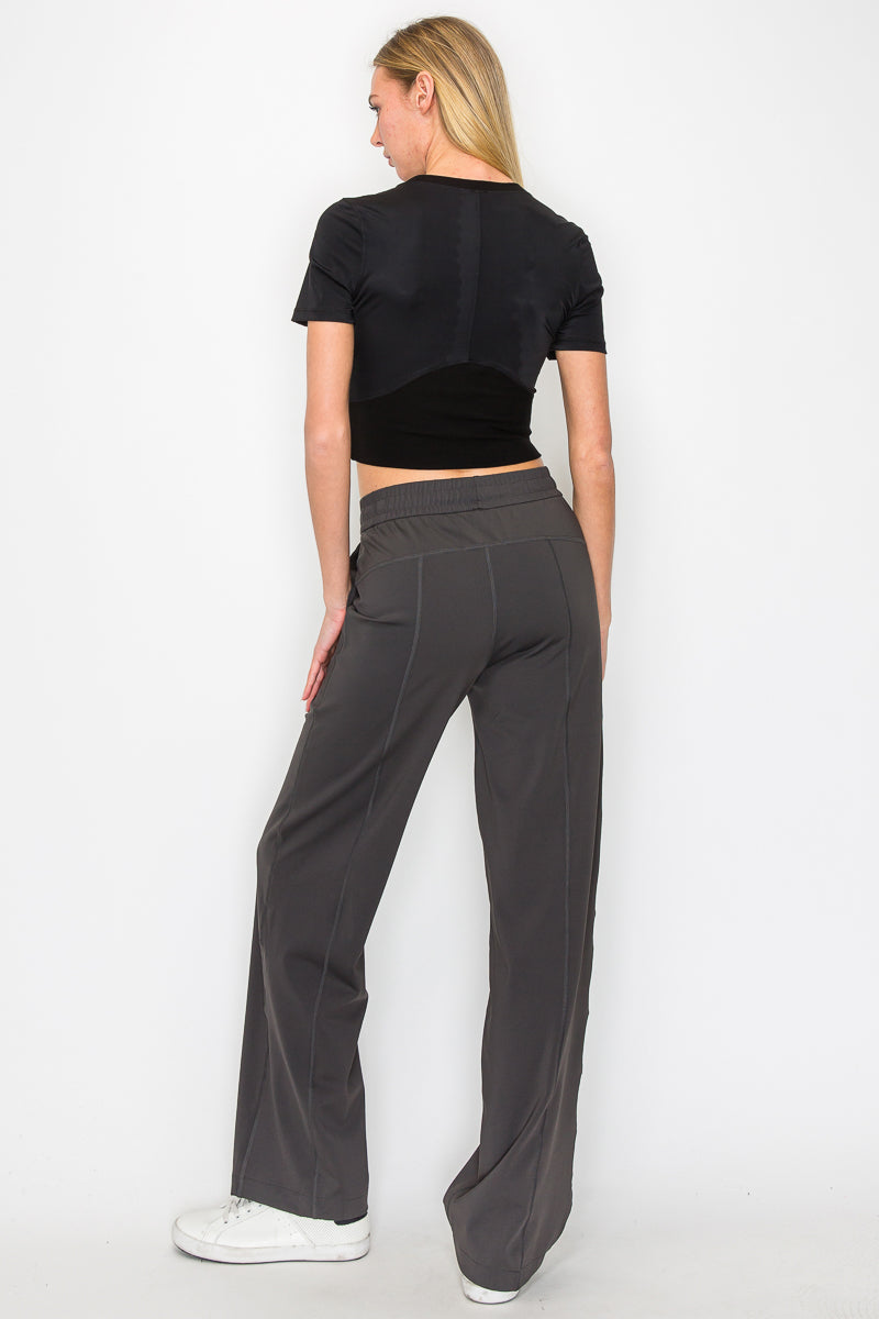 Essential Wide-Leg Lounge Pants